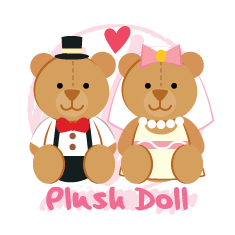 WEDDING_plush_doll
